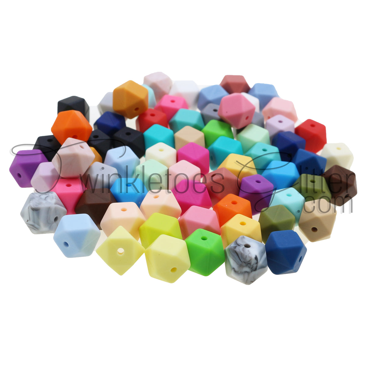 Silicone Beads ~ 20mm Rounds ~ 45+ colors – Twinkletoes Glitter