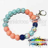 Silicone Beaded Wristlet Kit #010