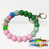 Silicone Beaded Wristlet Kit #011