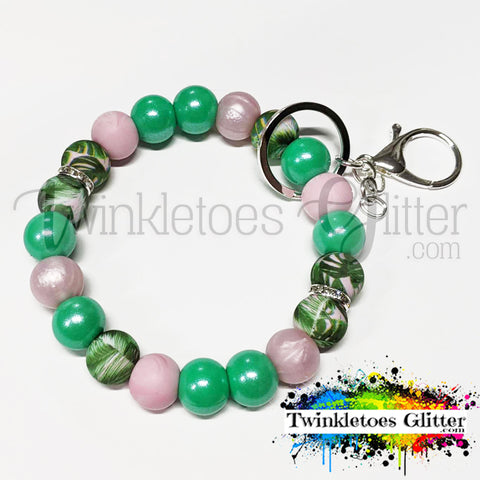 Silicone Beaded Wristlet Kit #025