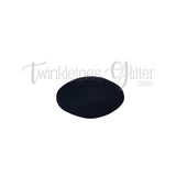 12mm Lentil Silicone Spacer Beads ~ Solid Black