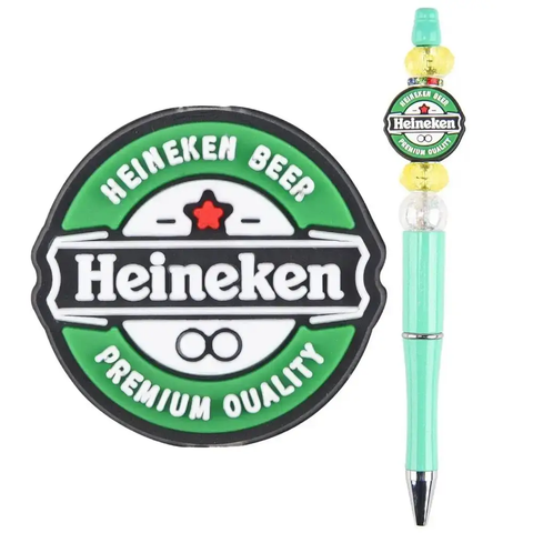 Heineken Beer Focal Bead