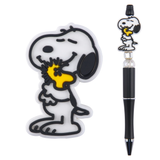 Snoopy and Woodstock Hugging Focal Bead