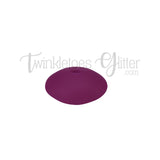 12mm Lentil Silicone Spacer Beads ~ Boysenberry