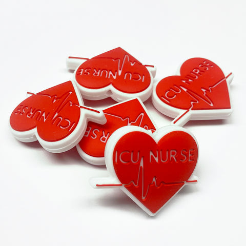 ICU Nurse Silicone Focal Bead