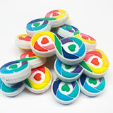 Colorful Infinity Loop Silicone Focal Bead