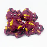 Dragon Silicone Focal Bead  ~ 6 Colors