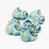 Dragon Silicone Focal Bead  ~ 6 Colors