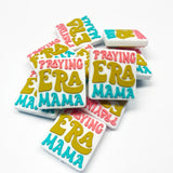 Praying Era Mama Silicone Focal Bead