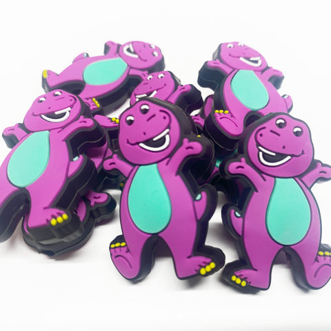 Barney and Friends ~ 3 Styles ~ Focal Bead