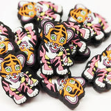 LF Multicolor Tiger Focal Bead