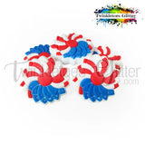 USA Sunflower Silicone Focal Bead