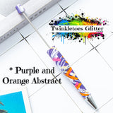 PRINTED Plastic Beadable Pens ~ Available in 90+ Patterns!