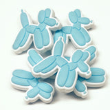 Balloon Animals ~ 6 Colors ~ Silicone Focal Bead