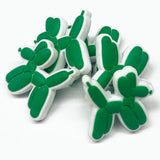 Balloon Animals ~ 6 Colors ~ Silicone Focal Bead