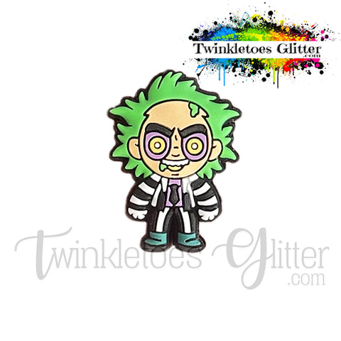 Beetlejuice Silicone Focal Bead