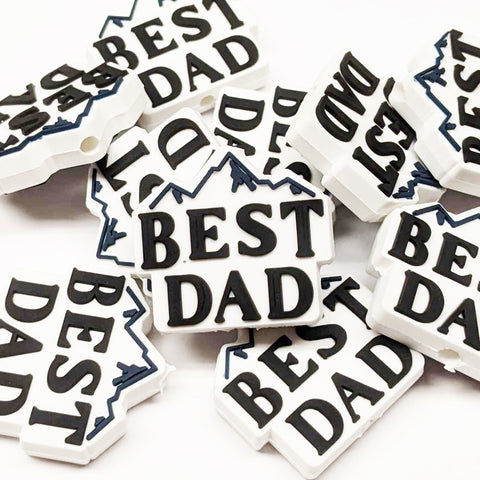 Best Dad Focal Bead