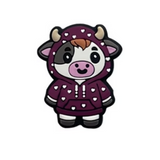 Cow w/Polka Dotted Jacket Silicone Focal Bead