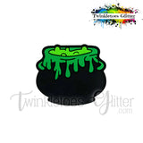 Witches Cauldron Silicone Focal Bead