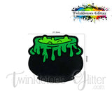 Witches Cauldron Silicone Focal Bead