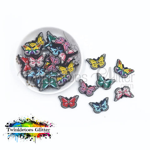 Butterfly Silicone Focal Bead