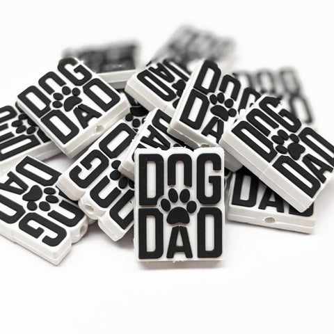 Dog Dad Focal Bead