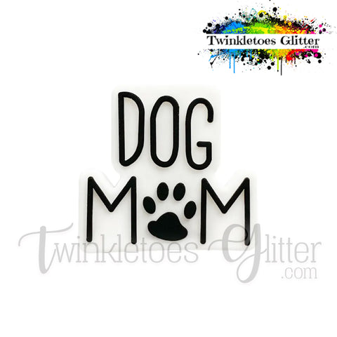 Dog Mom Silicone Focal Bead