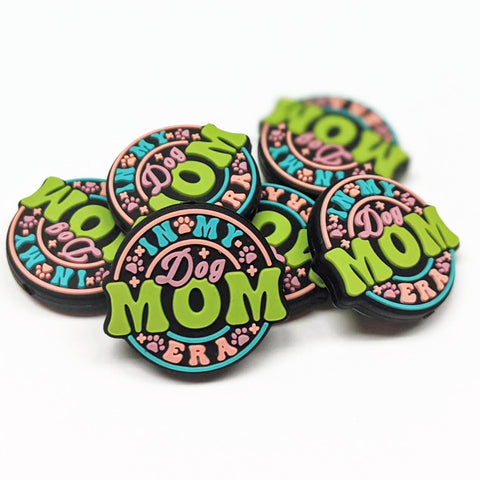 Dog Mom Era Silicone Focal Bead