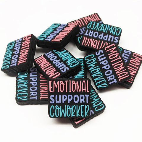 Emotional Support Coworker Silicone Focal Bead