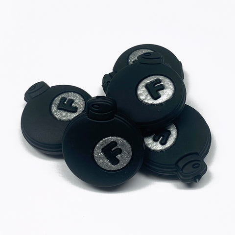 F Bomb Silicone Focal Bead