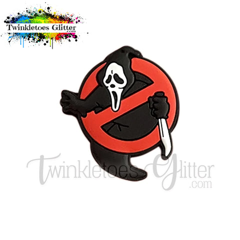 Scarey Movie Buster Silicone Focal Bead