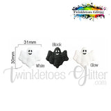 Flying Ghost Silicone Focal Bead