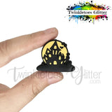 Haunted House Silicone Focal Bead