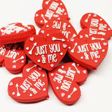 Just You & Me Heart Focal Bead