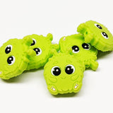 Fuzzy Monsters ~ 6 Colors ~ Silicone Focal Bead