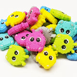 Fuzzy Monsters ~ 6 Colors ~ Silicone Focal Bead