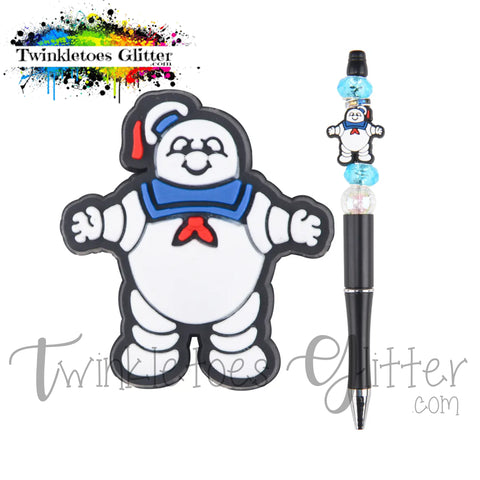 Stay Puft Focal Bead