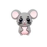 3D Mouse Silicone Focal Bead