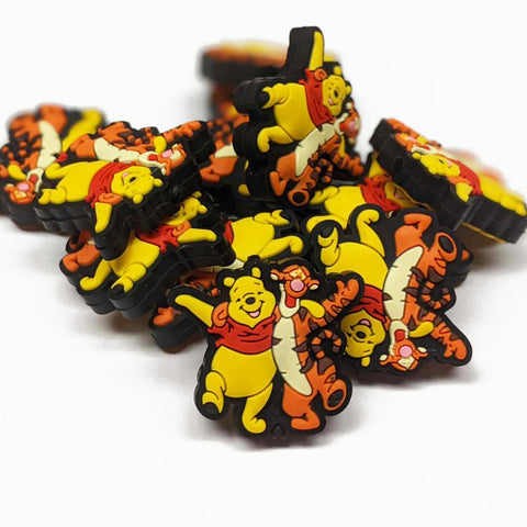 Tigger and Pooh Focal Bead