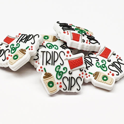 Trips & Sips Silicone Focal Bead