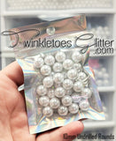 Round Pearls, no Hole ~ 5 Sizes