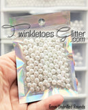 Round Pearls, no Hole ~ 5 Sizes