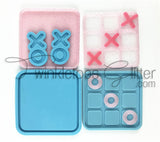 Tic-tac-toe Silicone Mold Gaming Set