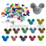 Silicone Beads ~ 14*24mm Mickey ~ 30+ Colors