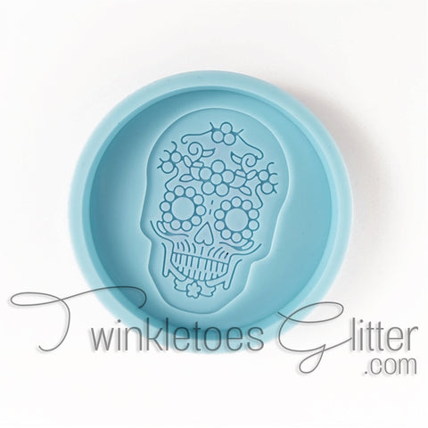 Sugar Skull Grippy Silicone Mold