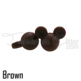 Silicone Beads ~ 14*24mm Mickey ~ 30+ Colors