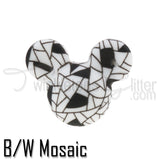 Silicone Beads ~ 14*24mm Printed Mickey ~ 10 Patterns