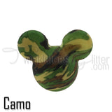 Silicone Beads ~ 14*24mm Printed Mickey ~ 10 Patterns