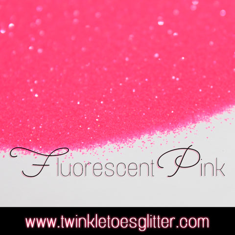 Fluorescent Pink - Ultra Fine Glitter - 1/128