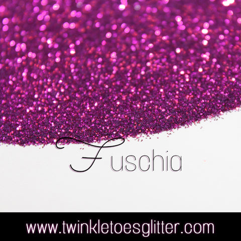 Fuschia - Ultra Fine Glitter - 1/128